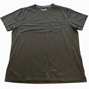 Chubbies Men's Sz L/XL Charcoal Gray Pocket Tee Short Sleeve Cotton Blend